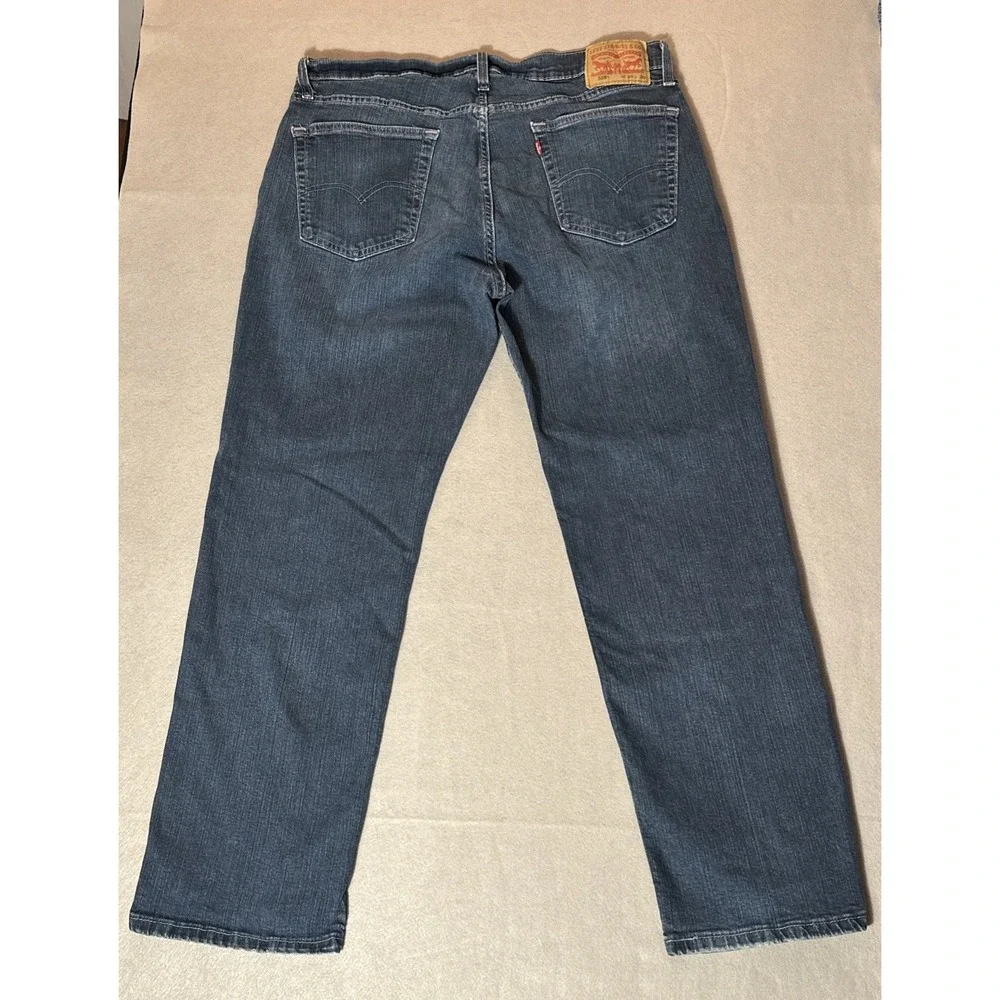 Levi's Men Straight Leg 559 Medium Wash 36X30 Blue Jeans